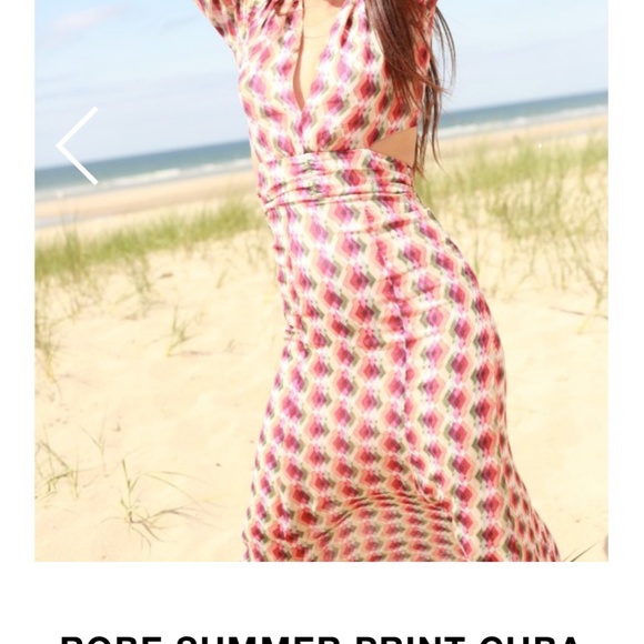 Jane wood Cuba dress 42 small - Picture 3 of 4